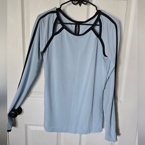 Lululemon Light Blue Long Sleeve Top